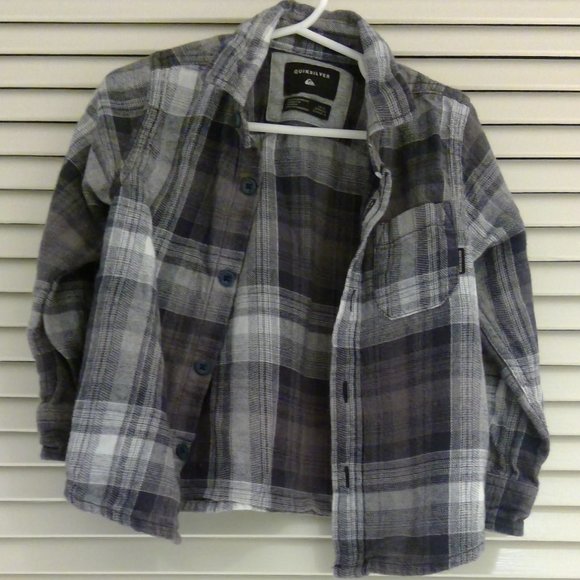 Quicksilver Flannel - Boys Size 3 - Picture 1 of 1